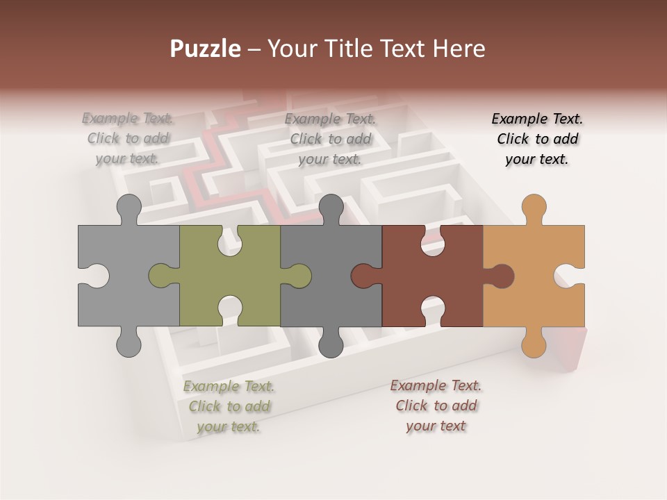 Concepts Render Confusion PowerPoint Template