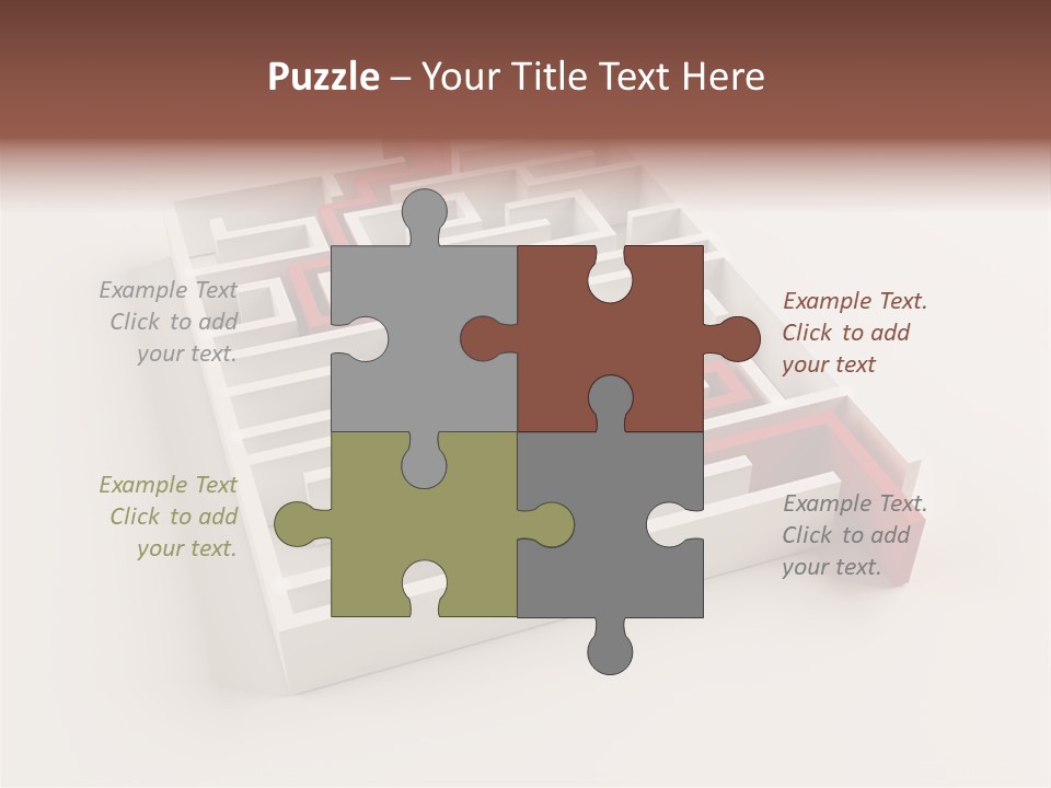 Concepts Render Confusion PowerPoint Template