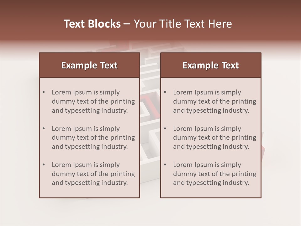 Concepts Render Confusion PowerPoint Template