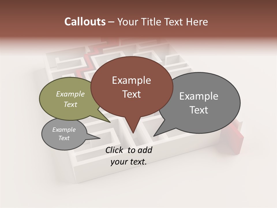 Concepts Render Confusion PowerPoint Template