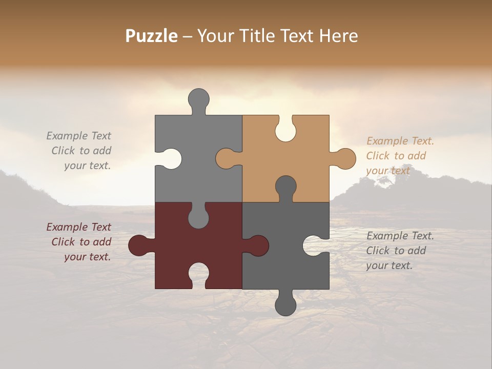 Split Earth Agriculture PowerPoint Template