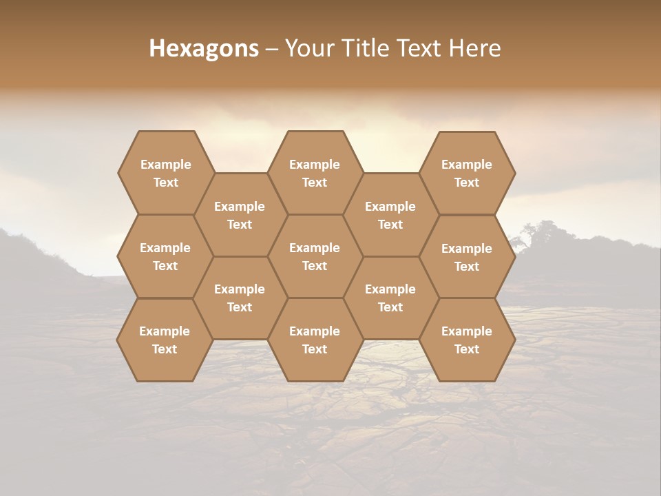 Split Earth Agriculture PowerPoint Template