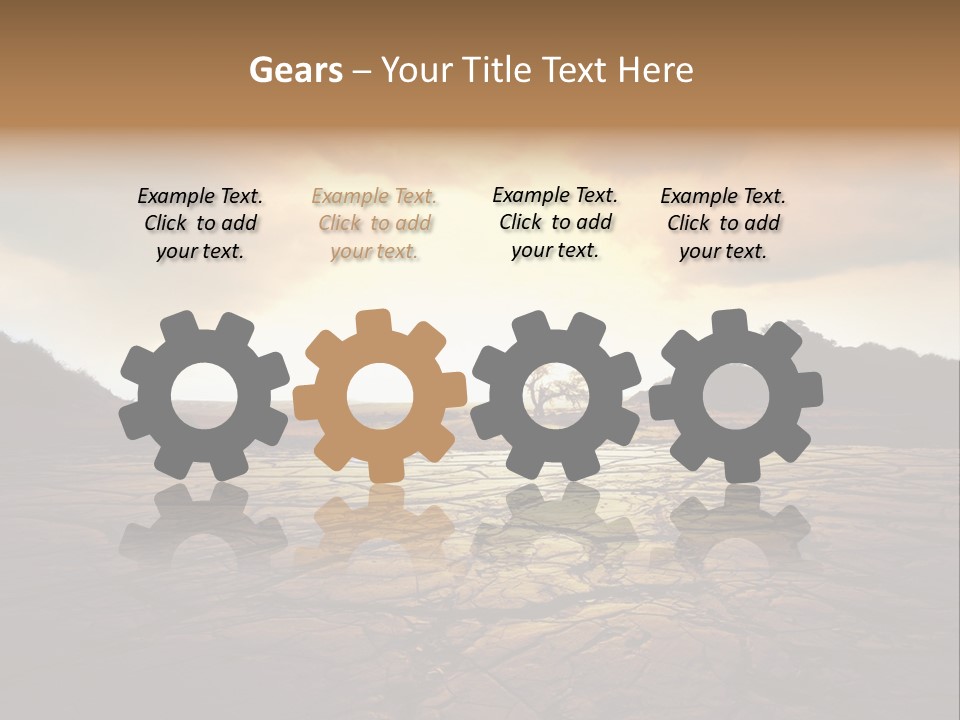 Split Earth Agriculture PowerPoint Template