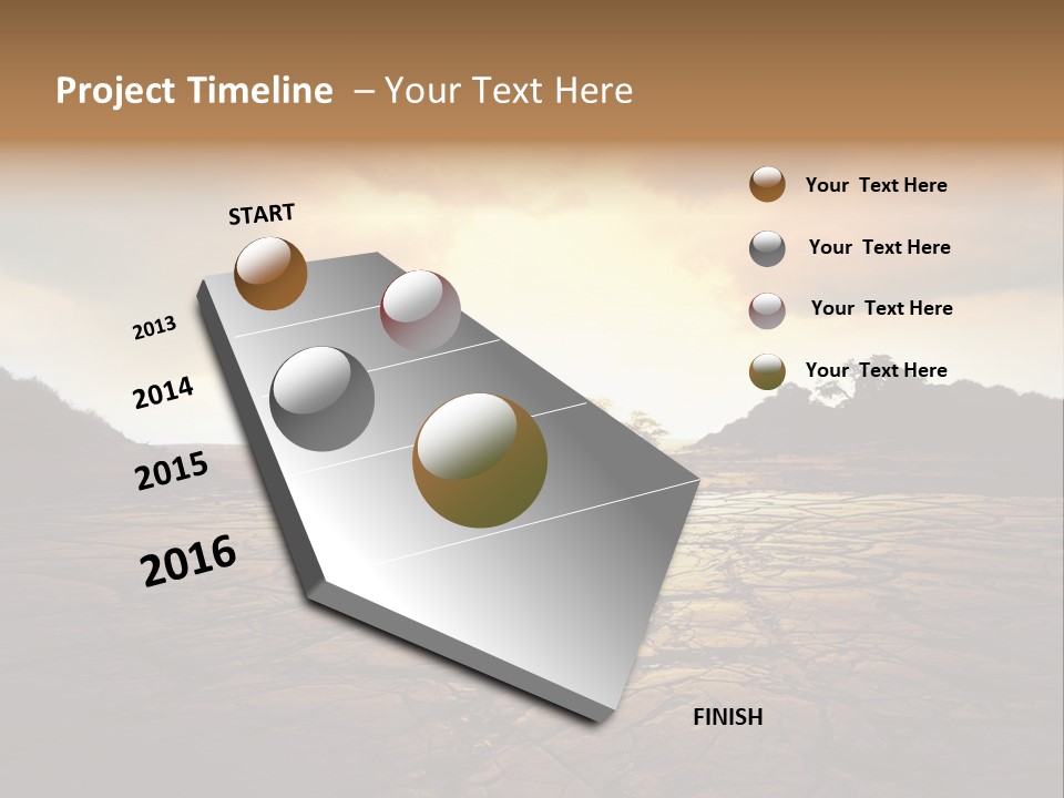 Split Earth Agriculture PowerPoint Template