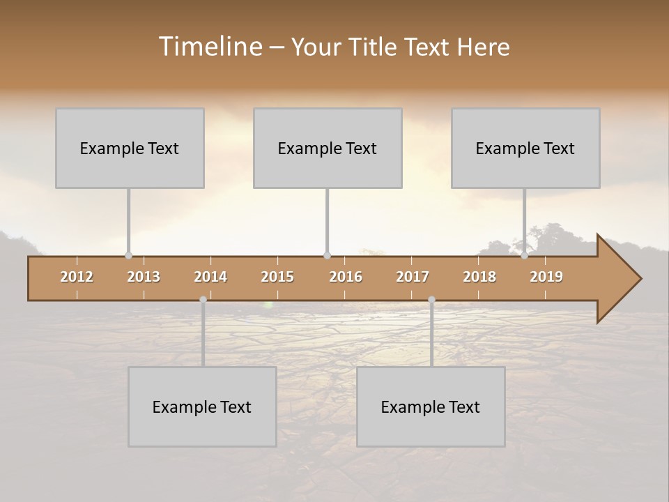 Split Earth Agriculture PowerPoint Template