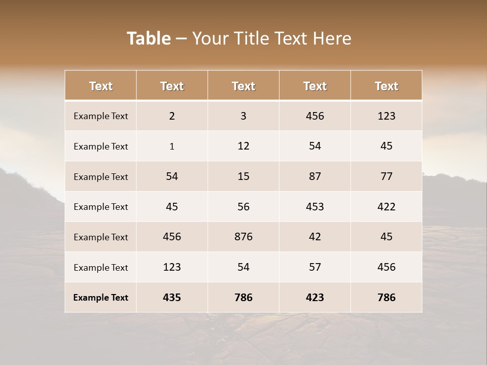 Split Earth Agriculture PowerPoint Template