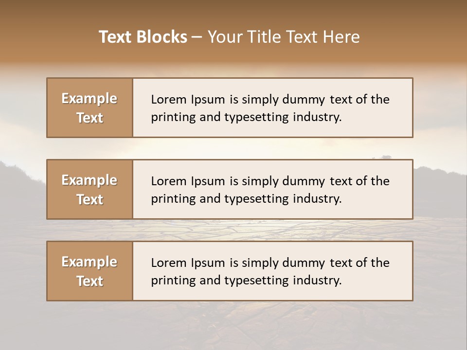 Split Earth Agriculture PowerPoint Template