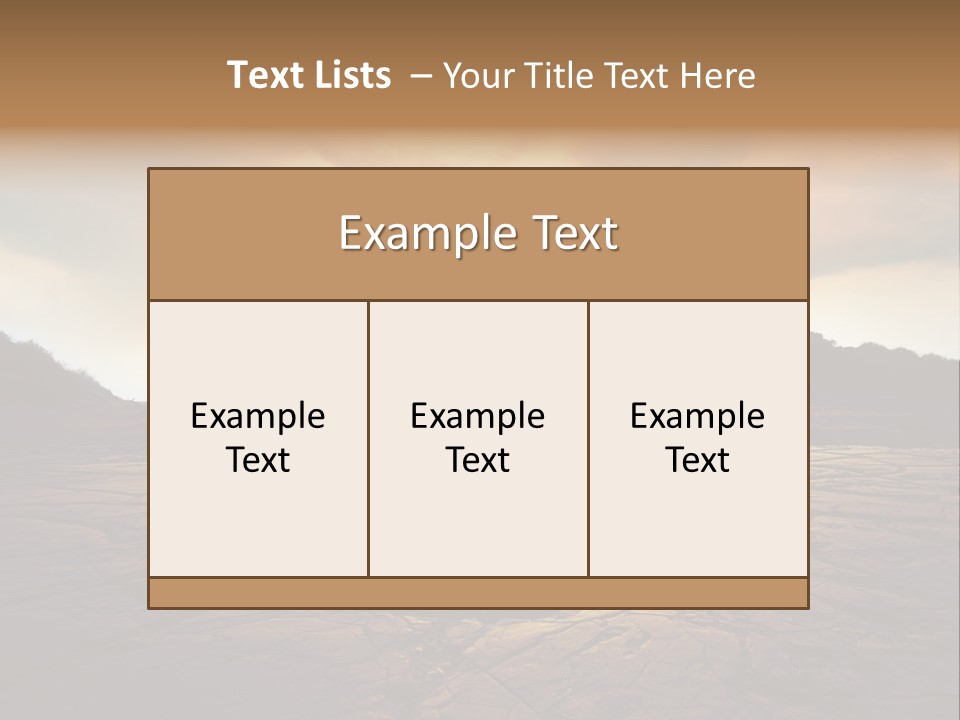 Split Earth Agriculture PowerPoint Template