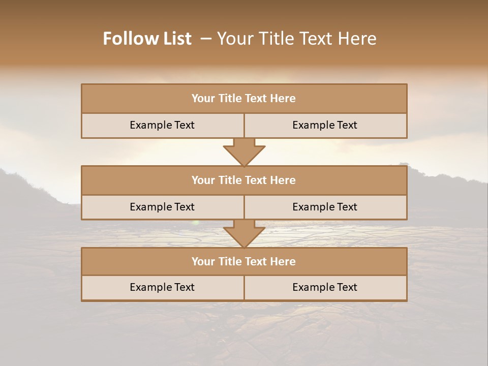 Split Earth Agriculture PowerPoint Template