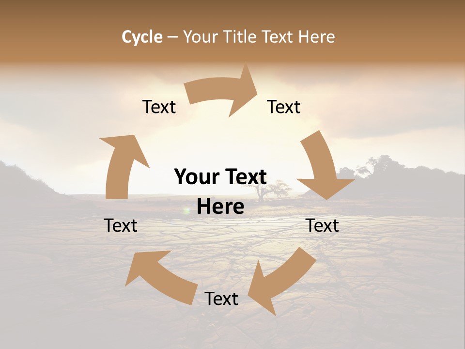 Split Earth Agriculture PowerPoint Template