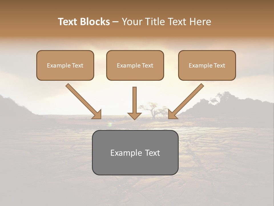 Split Earth Agriculture PowerPoint Template