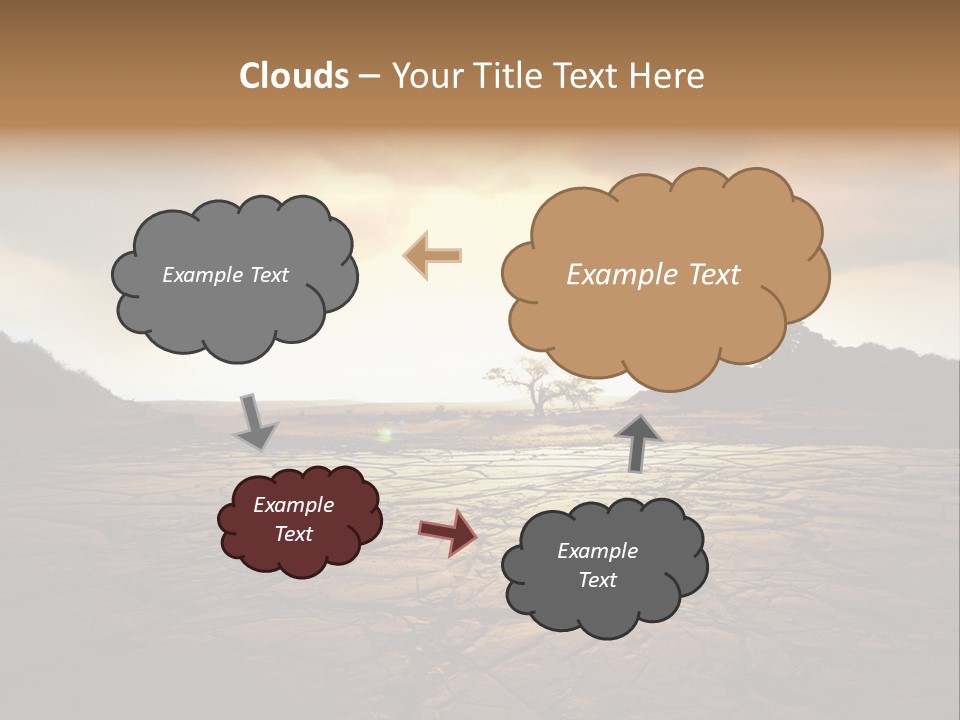 Split Earth Agriculture PowerPoint Template