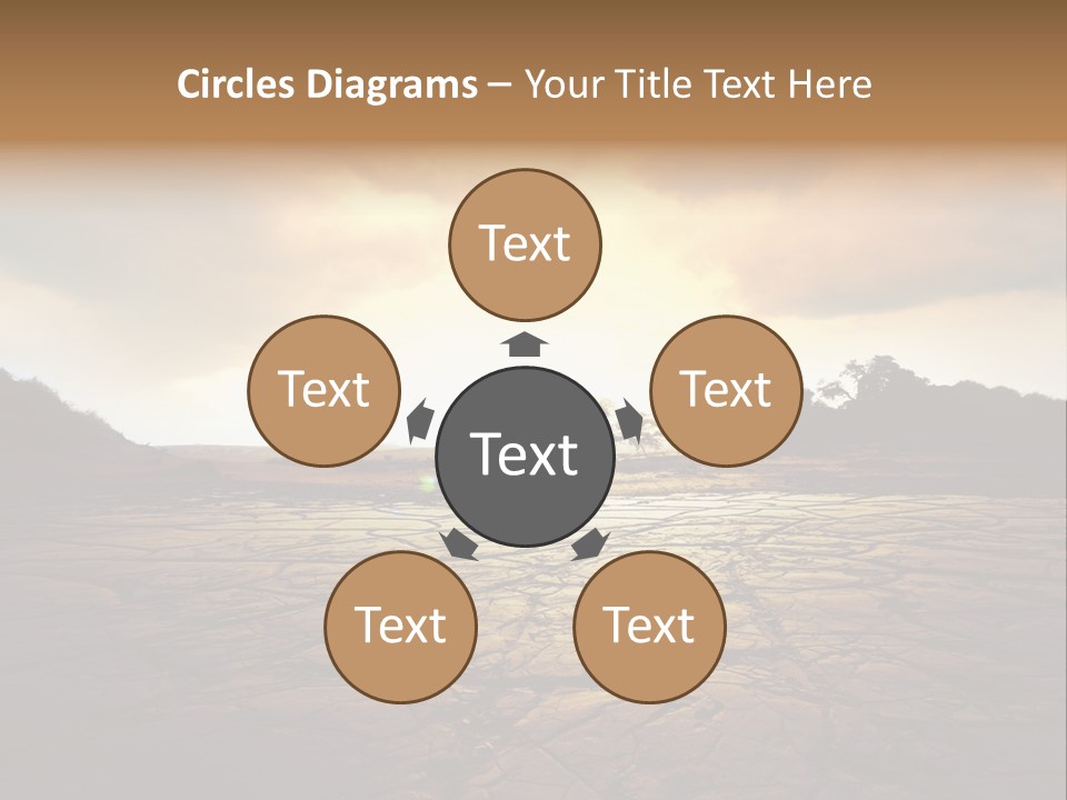 Split Earth Agriculture PowerPoint Template