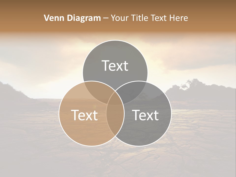 Split Earth Agriculture PowerPoint Template