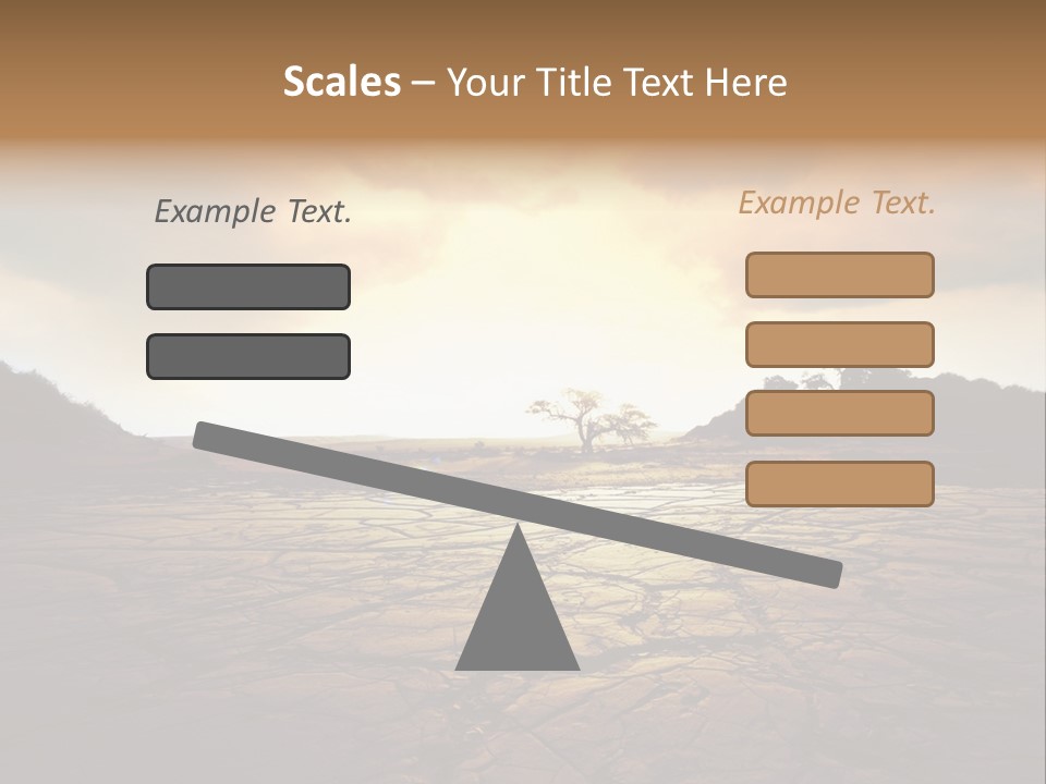 Split Earth Agriculture PowerPoint Template