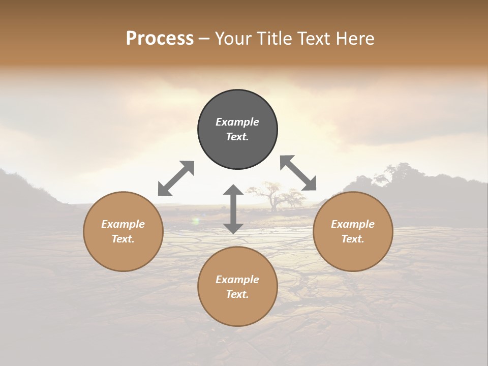 Split Earth Agriculture PowerPoint Template