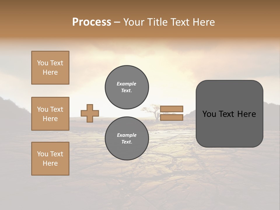 Split Earth Agriculture PowerPoint Template