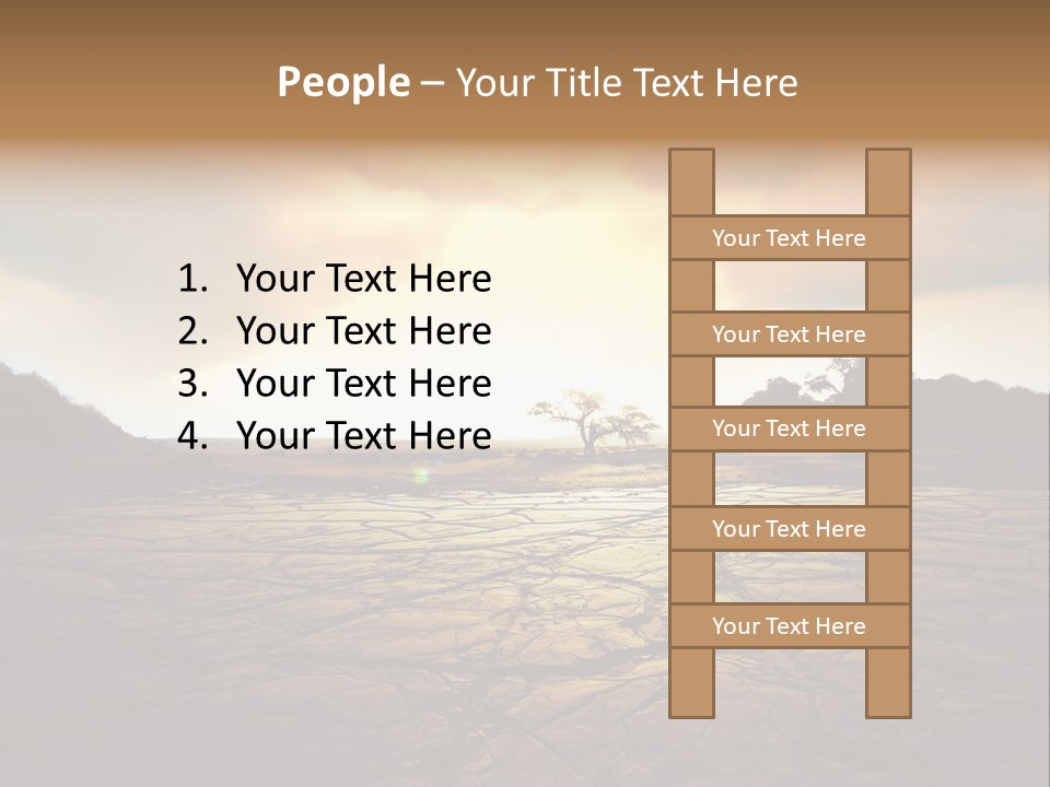 Split Earth Agriculture PowerPoint Template