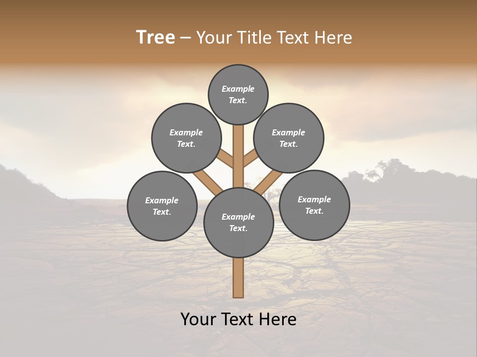 Split Earth Agriculture PowerPoint Template
