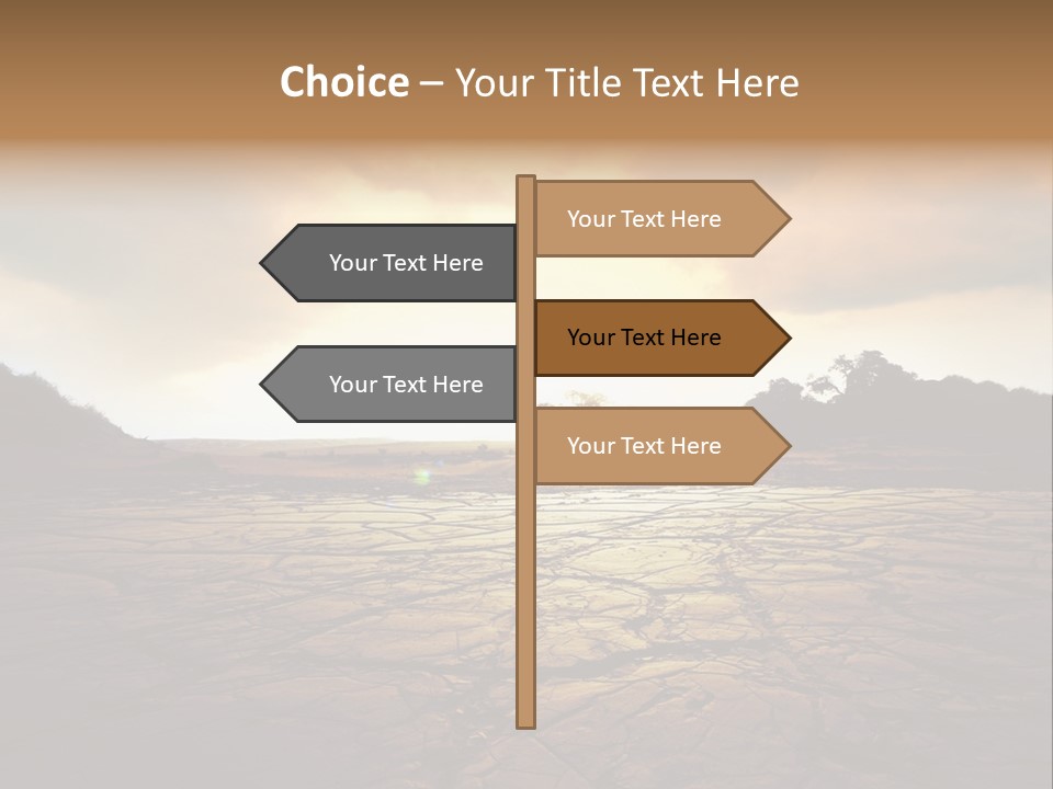 Split Earth Agriculture PowerPoint Template