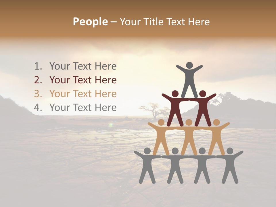 Split Earth Agriculture PowerPoint Template