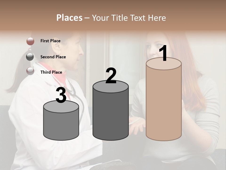 Teenage Mature Girl PowerPoint Template