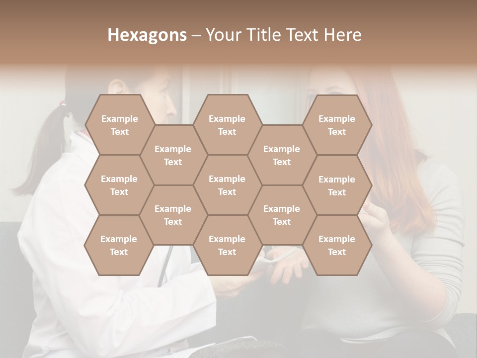 Teenage Mature Girl PowerPoint Template