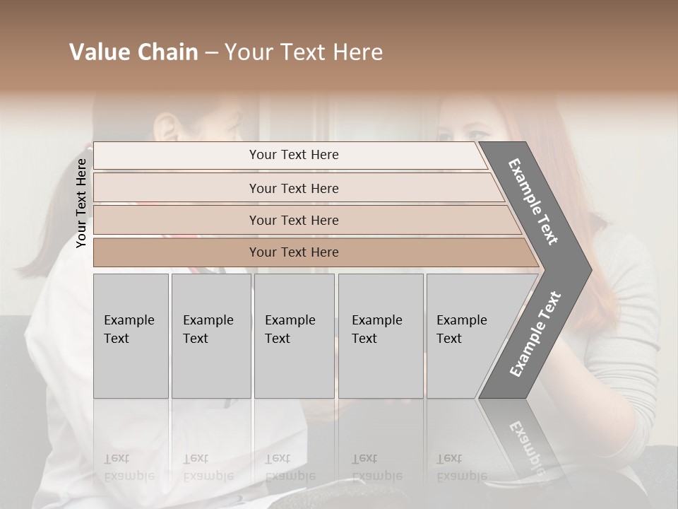 Teenage Mature Girl PowerPoint Template