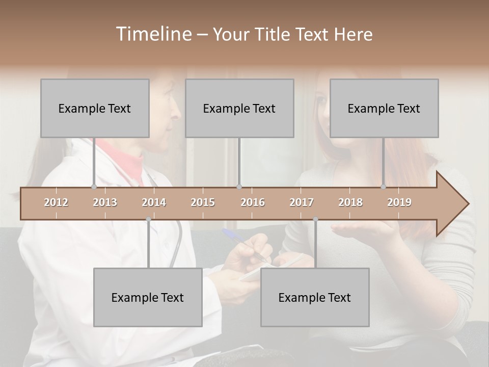 Teenage Mature Girl PowerPoint Template