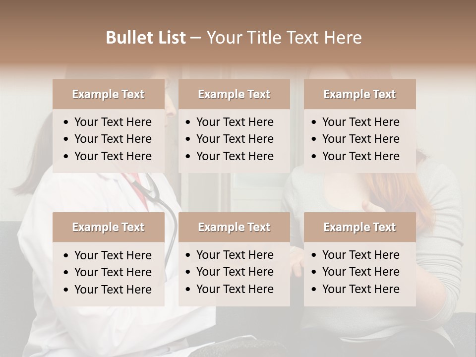 Teenage Mature Girl PowerPoint Template