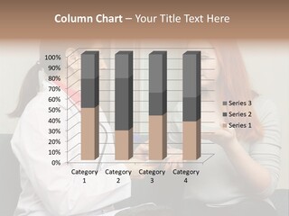 Teenage Mature Girl PowerPoint Template