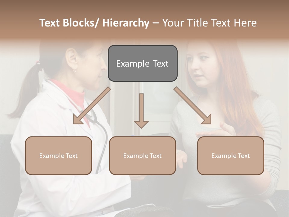 Teenage Mature Girl PowerPoint Template