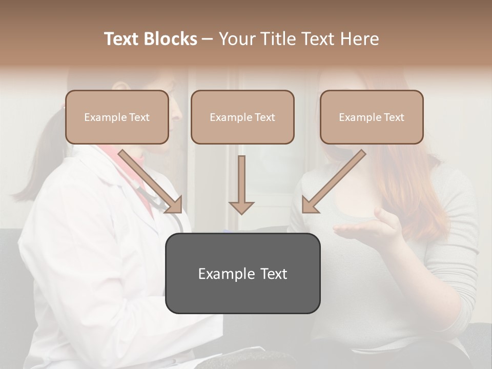 Teenage Mature Girl PowerPoint Template