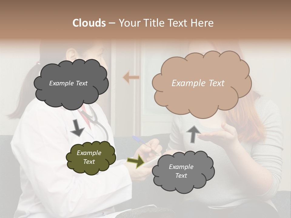 Teenage Mature Girl PowerPoint Template