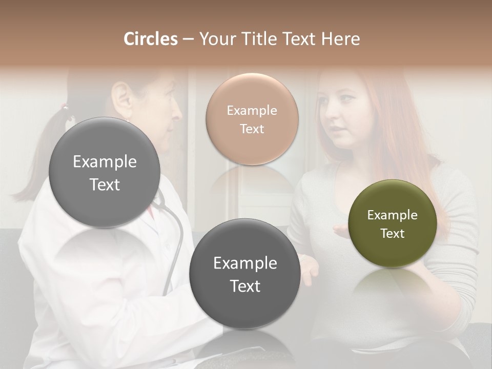 Teenage Mature Girl PowerPoint Template