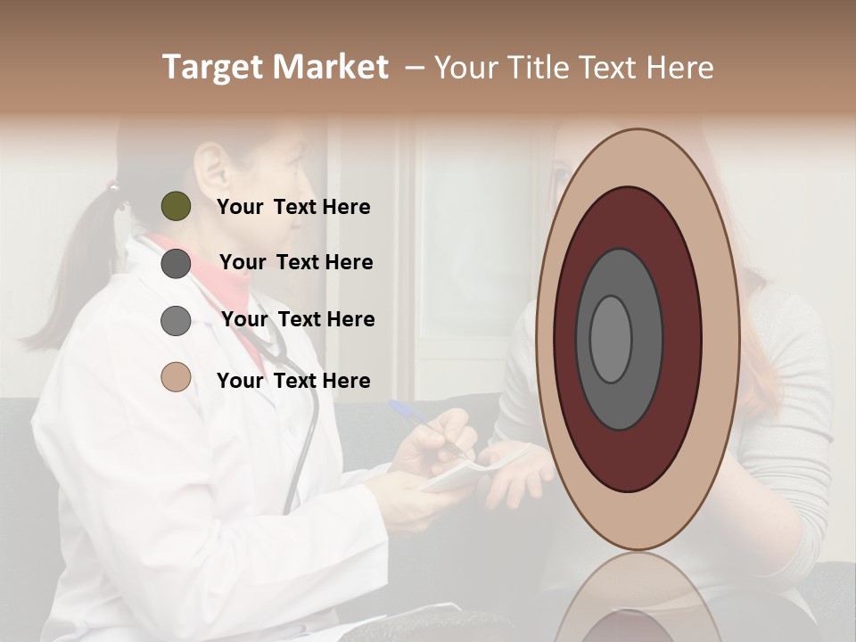 Teenage Mature Girl PowerPoint Template