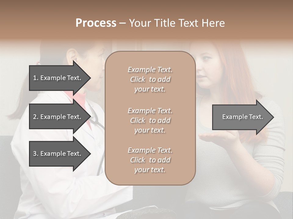 Teenage Mature Girl PowerPoint Template