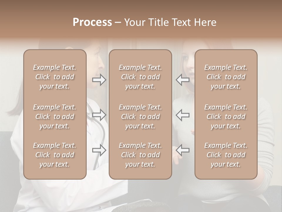 Teenage Mature Girl PowerPoint Template