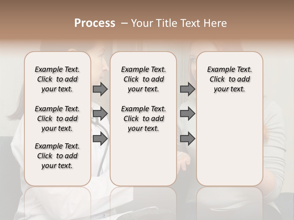 Teenage Mature Girl PowerPoint Template