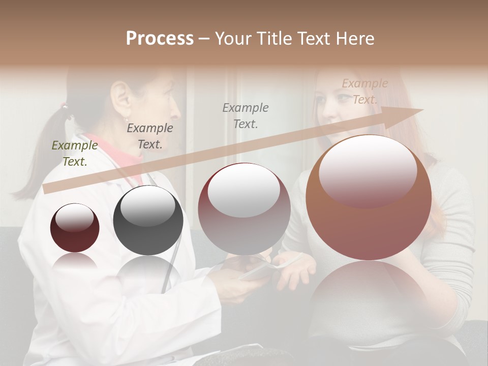 Teenage Mature Girl PowerPoint Template