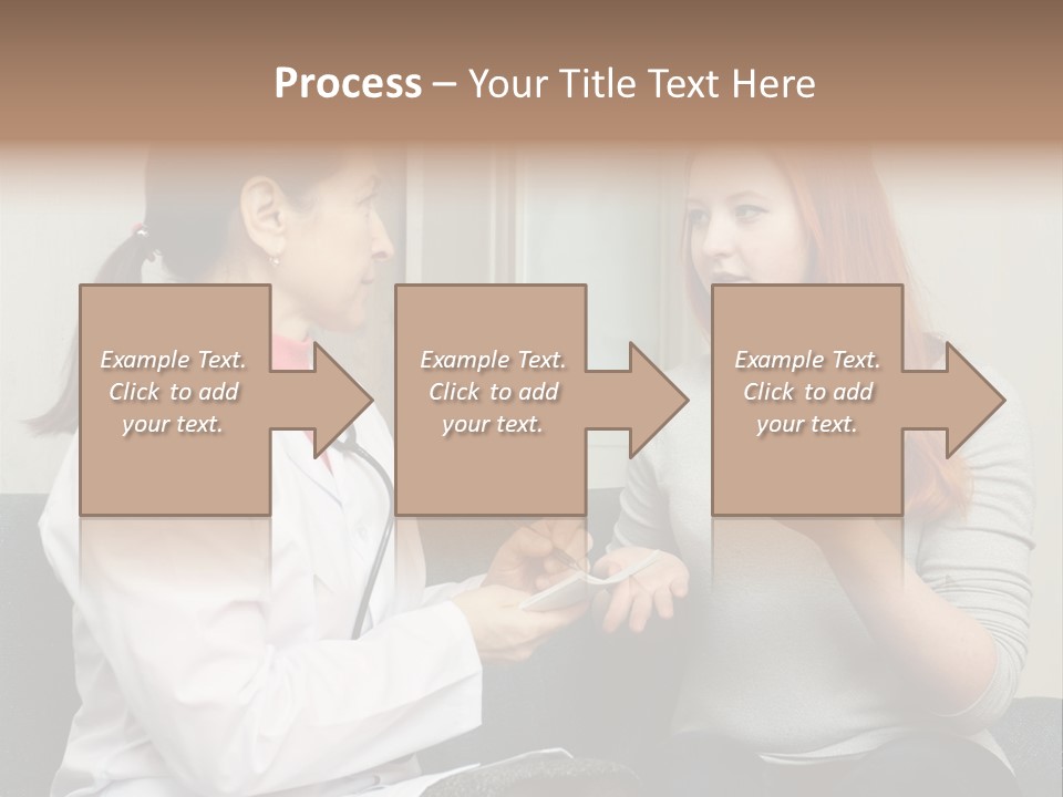 Teenage Mature Girl PowerPoint Template