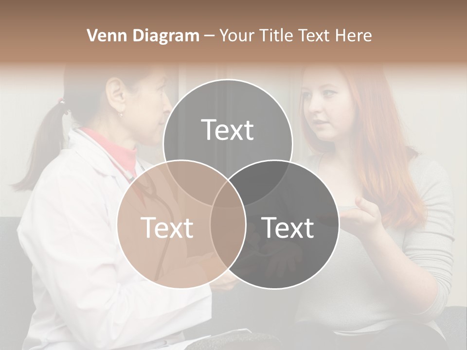 Teenage Mature Girl PowerPoint Template