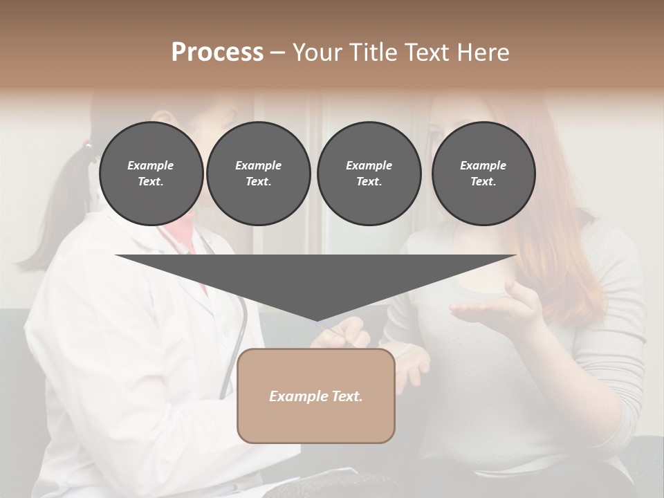 Teenage Mature Girl PowerPoint Template