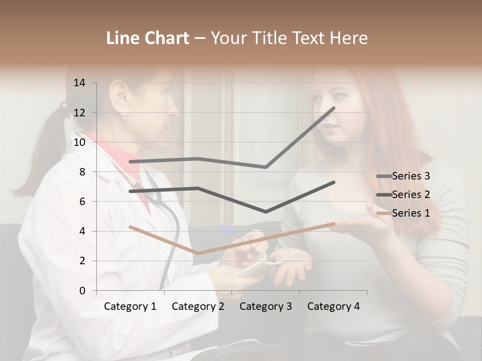 Teenage Mature Girl PowerPoint Template