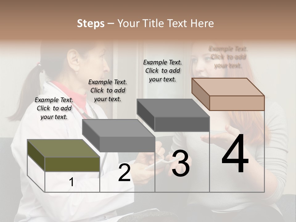 Teenage Mature Girl PowerPoint Template