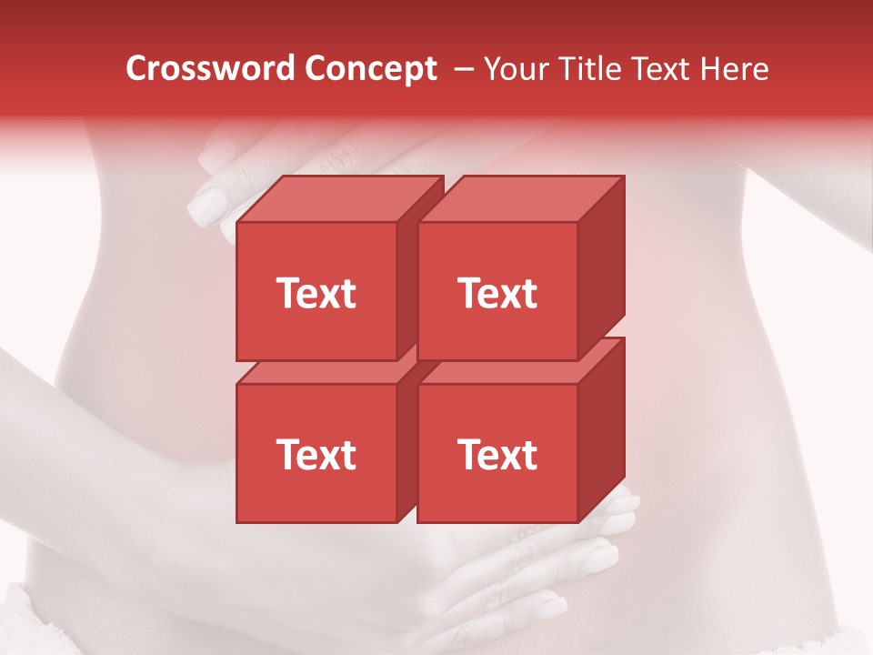 Adult Woman Background PowerPoint Template