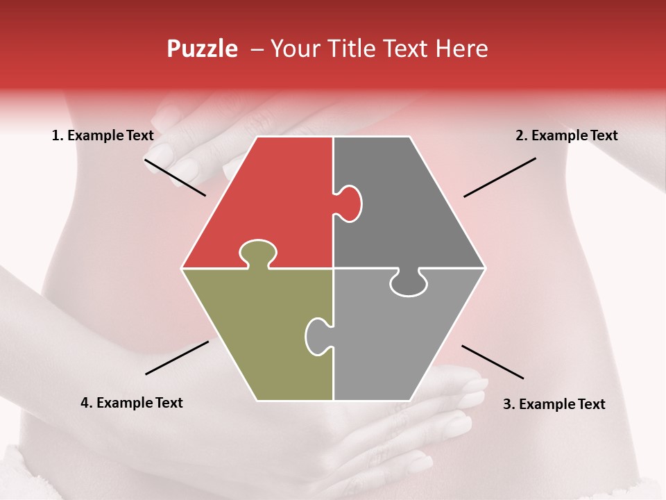 Adult Woman Background PowerPoint Template