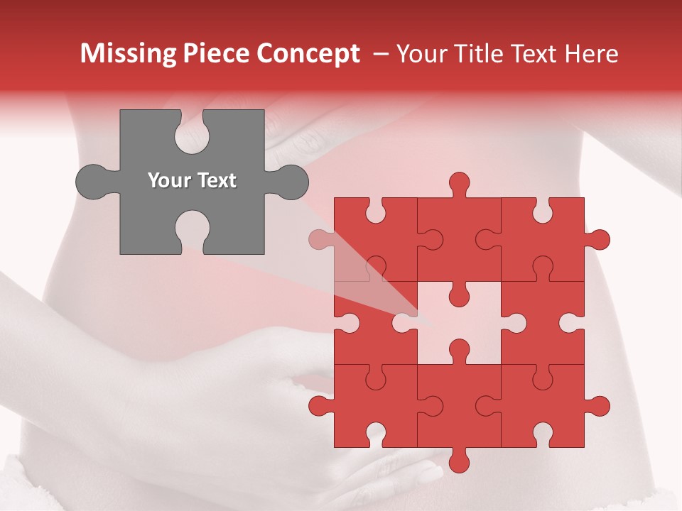 Adult Woman Background PowerPoint Template