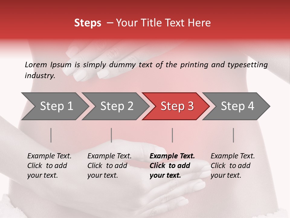Adult Woman Background PowerPoint Template