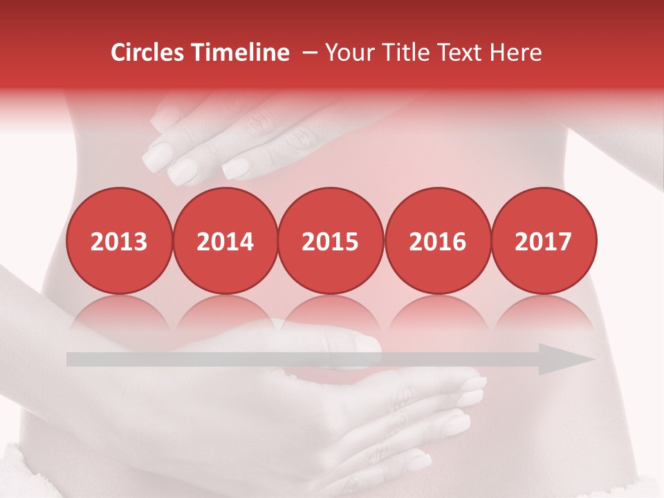 Adult Woman Background PowerPoint Template